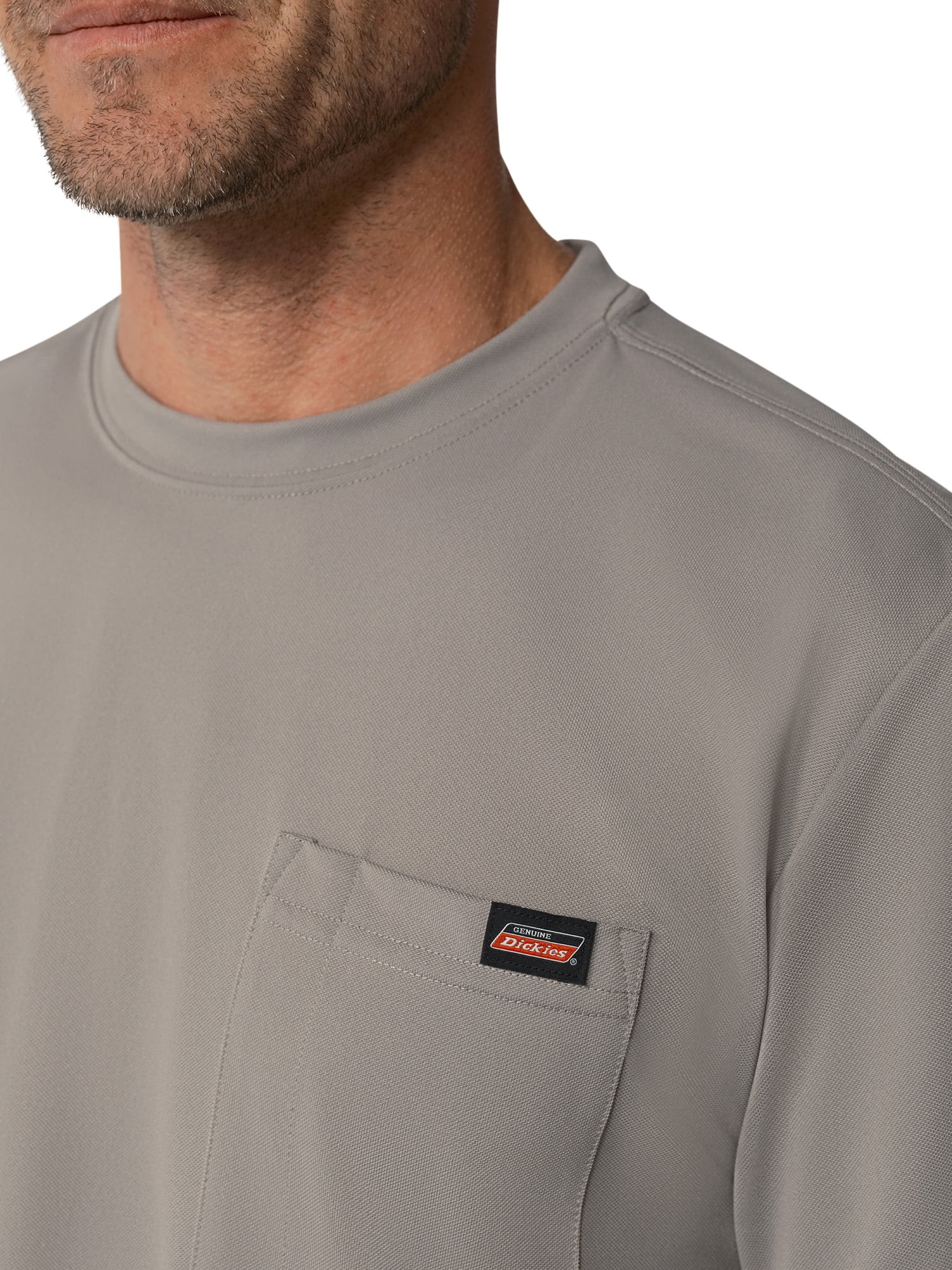 Genuine Dickies Men's Regular Fit Short Sleeve Performance Pocket T-Shirt