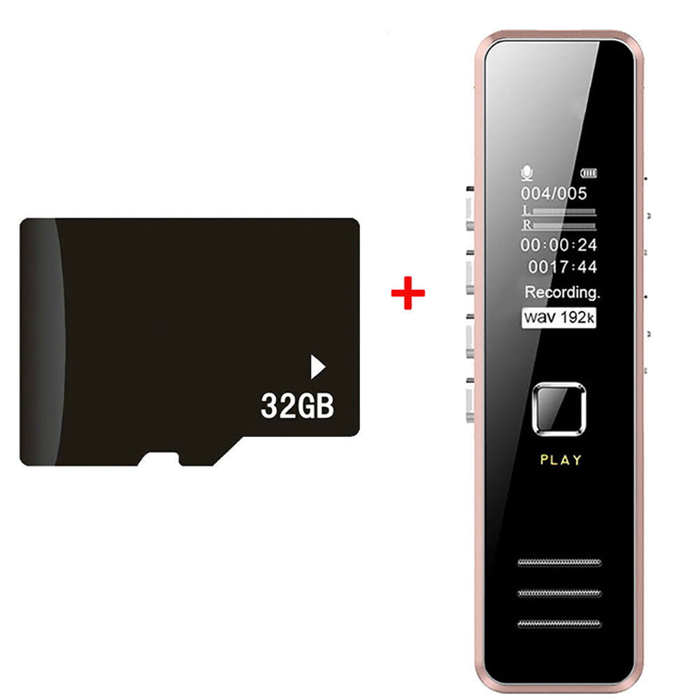 Details about   Professional Voice Recorder 8G Mini Audio USB Rechargeable Recording Dictaphone 