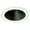Black / White, variant on Elco ELK4118B The Koto System 4" Deep Round Reflector Trim - White