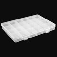 thumbnail image 3 of 3X 24 Compartimentos Caja de Plástico Caja Joyería Perla Almacenamiento Contenedor Artesanal Organizador, 3 of 8