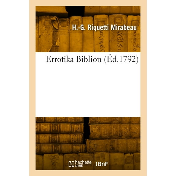 Errotika Biblion (Paperback)