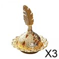 thumbnail image 1 of Quemador de incienso árabe,Quemador cónico de incienso árabe de Oriente Medio,Quemador de incienso Quemador de incienso árabe antiguo,Candelabro artístico decorativo con soporte para, 1 of 10