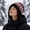 Red, variant on Women's Knitted Earflap Beanie, Jacquard Pattern Oversized Stretchy Drawstring Warm Heavyweight Slouchy Winter Ski Hat for Cold Weather Khaki