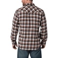 thumbnail image 2 of Wrangler Brown Retro Flannel - Mens Shirt  - 112330474, 2 of 2