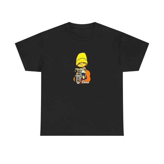 Blind Bike OG Gonz Creager Skateboard 2000 v2 Vintage Rare Classic T Shirt Print - Black / M
