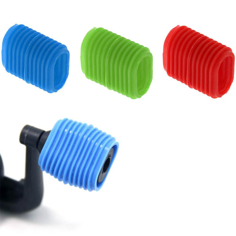 Casting Reel Handle Knobs Rubber Non- Reel, Size: As described, Green