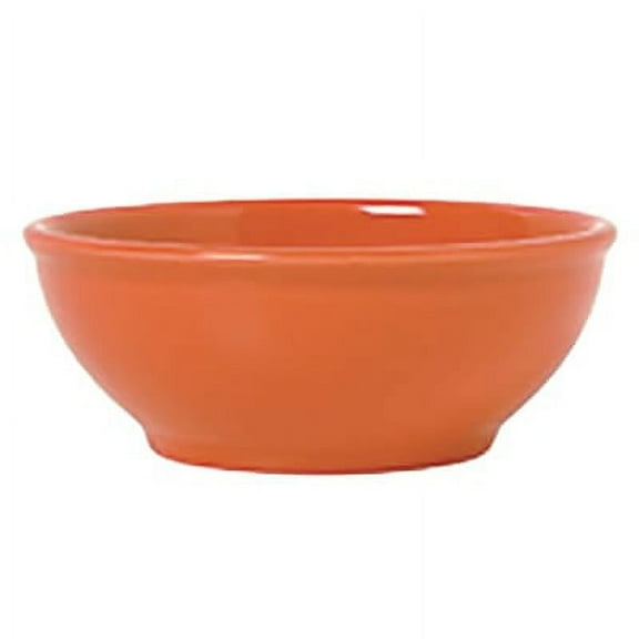 Syracuse China 903045003 Cantina Cayenne 18 Ounce Nappie Bowl- 12 / CS