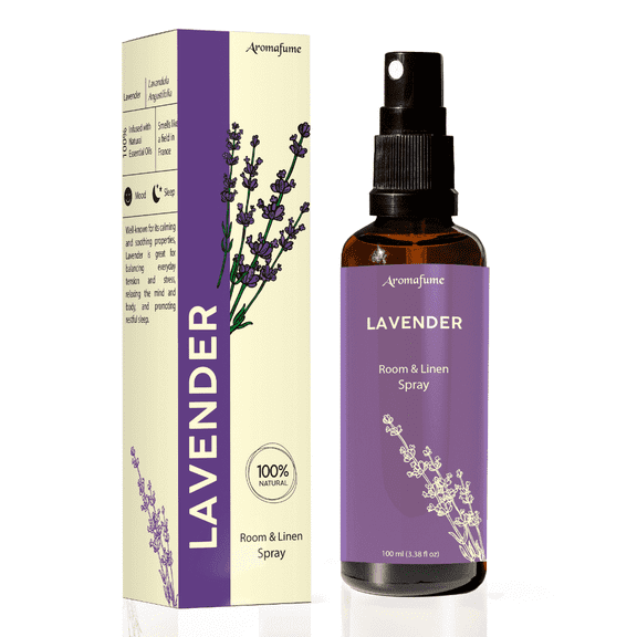 Aromafume Lavender Room & Linen Spray with Essential Oil 100ml