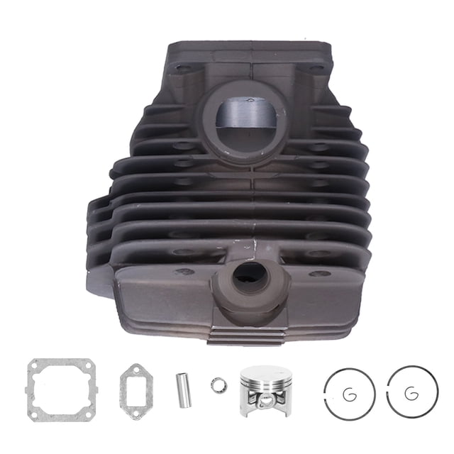 LYUMO Accesorio para motosierra, aleación de aluminio + cilindro de motosierra de hierro Juego de pistón de cilindro para exterior para jardín LYUMO No se aplica