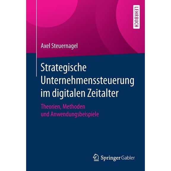 Strategische Unternehmenssteuerung Im Digitalen Zeitalter: Theorien, Methoden Und Anwendungsbeispiele, (Paperback)