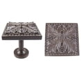 thumbnail image 2 of Urbanest Medallion Curtain Holdback – Elegant Drapery Tieback, Farmhouse Drapery Hardware for Stylish Window Treatments, 2 Pieces, Bronze with Gold, 2 of 2
