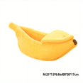 thumbnail image 1 of Cute Banana Cat Bed Cave Banana Bed For Cat Dog Warm Comfortable Nest Tent House, 1 of 4