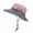 Pink&Gray, variant on UPF 50 Sun Hats for Women Wide Brim Safari Sunhat