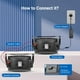 thumbnail image 3 of Altavoces Bluetooth para exteriores Herdio, 5,25 pulgadas, 300 W, color negro, 3 of 8