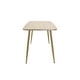 thumbnail image 2 of MUNDO IN MUEBLES Mesa de Comedor MURCIA 1354 Roble | Cubierta de Melamina con Bordes Redondeados | Estructura de Metal Resistente | Niveladores Ajustables para Estabilidad, 2 of 9