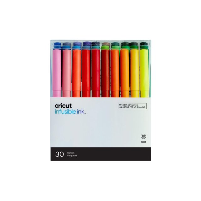 Marcadores Cricut® Infusible Ink™ 1.0, Ultimate (30 quilates), muestreador, para proyectos de sublim