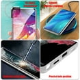 thumbnail image 5 of Magnetic Case for Samsung Galaxy S22 Ultra, Double Sided Clear Tempered Glass Anti-Scratch Case-Silver, 5 of 7