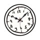 thumbnail image 5 of Reloj de pared elegante de 12 pulgadas con movimiento silencioso, reloj decorativo de arte para pared. 10021, 5 of 9