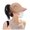 Red, variant on Kcolen Sun Hat for Women Uv Protection Women's Summer Sun Hat with Ponytail Opening for Outdoor Wide Brim Sun Hat and Shade