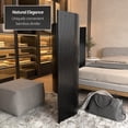 thumbnail image 5 of 4 ft. Short Bamboo Wave Black Room Divider with Roll-Up Design, 5 of 7