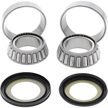 All Balls 22-1004 Steering Bearing Kit for Kawasaki Motorcycles, Precision Machined