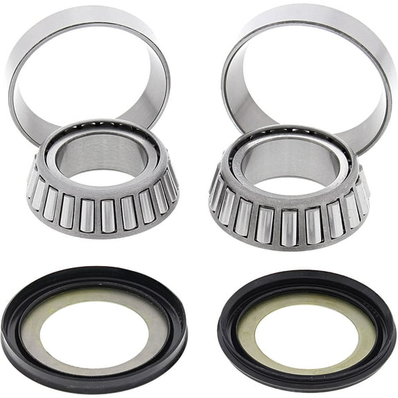 All Balls 22-1021 Steering Bearing Kit for Honda Dirt Bikes & Motorcycles, Precision Machined