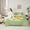 Yellow Green, variant on Erosebridal Cartoon Kitten Bedding Sets Twin Size,Yellow Flower Floral Comforter Sets with Sheets,Green Botanical Leaves Bed in a Bag Twin Size,Microfiber Room Decoration Reversible,7-Piece