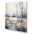 thumbnail image 2 of Designart "Winter Wonderland Alaska I" Landscapes Wall Art Print, 2 of 5