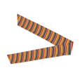 thumbnail image 2 of Rocae Vertical Stripes Printed Tie Headband Hair Band Unisex Tie Sport Tie Back Headband for Basketball, Running, Tennis, Karate, Athletics, 2 of 9