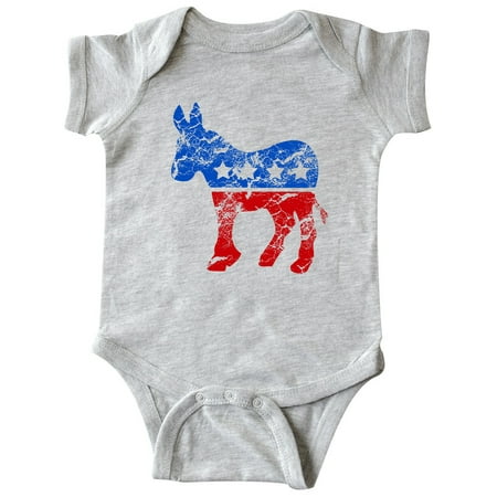

Inktastic Vintage Democrat Donkey Gift Baby Boy or Baby Girl Bodysuit