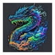 thumbnail image 1 of Cuadros Decorativos 5D bricolaje taladro redondo completo diamante pintura dragón Kit arte decoración del hogar (A6678) DQrwqpou Nuevos Originales, 1 of 9