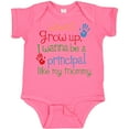 thumbnail image 3 of Inktastic Principal Like Mommy Boys or Girls Baby Bodysuit, 3 of 5