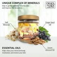 thumbnail image 2 of Exfoliante corporal con sal de almendra y vainilla de la colección del Mar Muerto, grande, 23,28 onzas, con aceites puros y minerales del Mar Muerto, 2 of 5