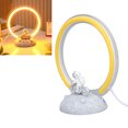 thumbnail image 1 of Small Table Night Lamp, 5V Simple Operation Astronaut Look Yellow Small Night Lamp  For Home Bedroom, 1 of 8