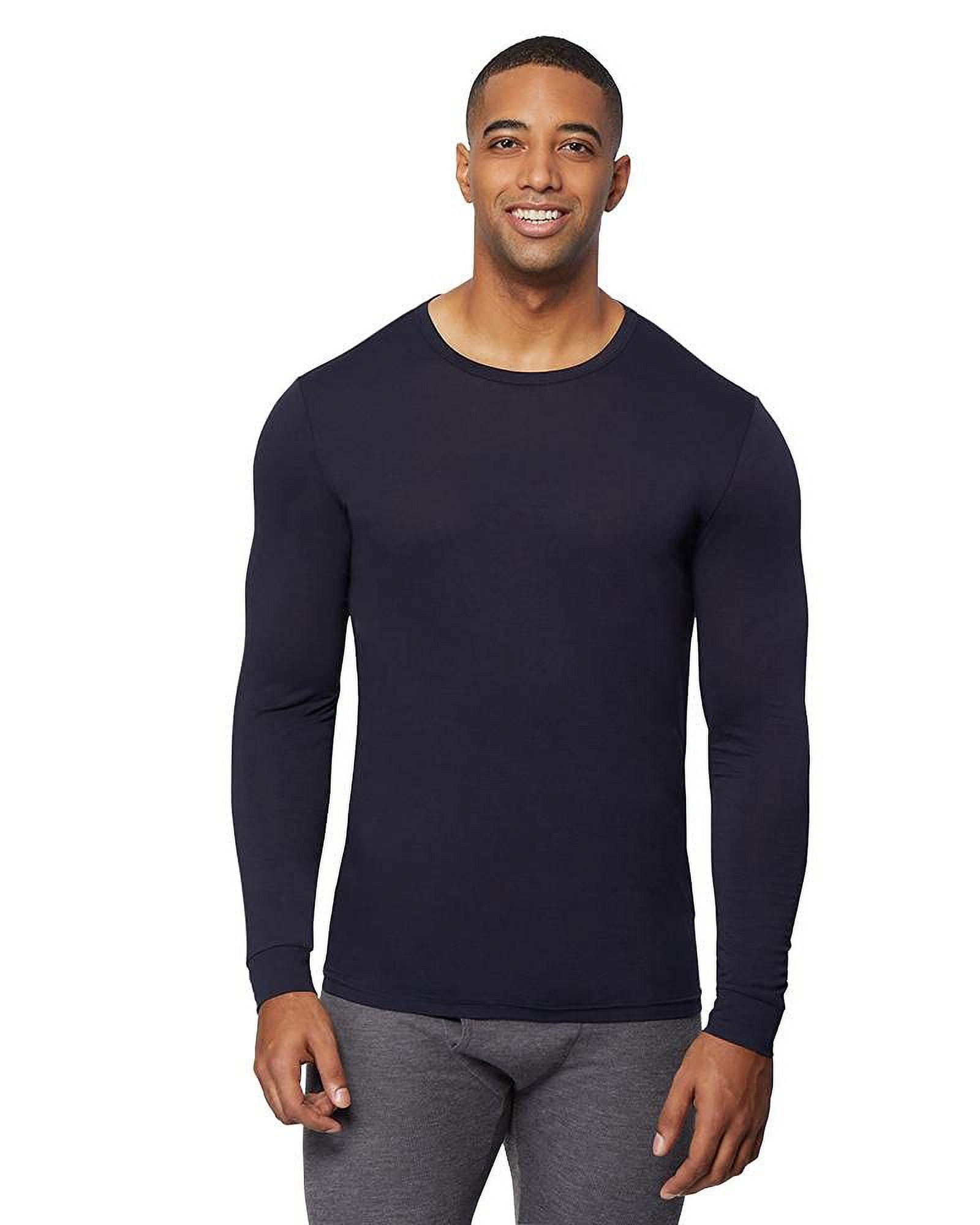 2 Sous-Vêtements Thermiques Homme - Maillot De Corps Manches Longues Hiver Chaud Et Doux