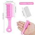 thumbnail image 3 of New Hair Chalk Comb for Girls Kids, Washable Temporary Hair Color Dye for Kids Age 5 6 7 8 9 10+ Birthday Party Gift Cosplay DIY, Children's Days (Blue, Pink), 3 of 8