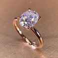 thumbnail image 5 of Bague Ovale Créative en Diamant pour Femmes, 5 of 5