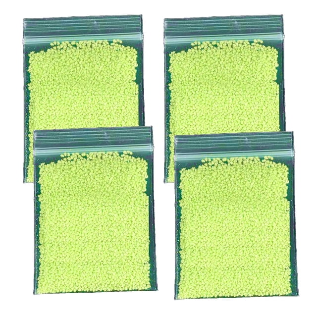 Arena Luminicente LumaSandYellow 4Pzas Amarillo Absorción 20-30 min. Duración 2 Hrs. Arcilla Púrpura.
