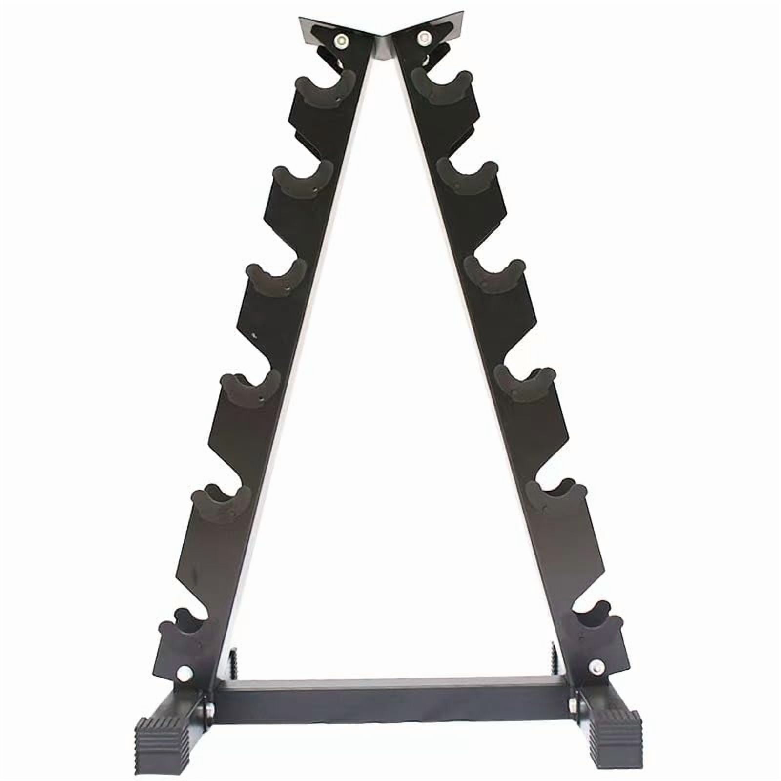 COZONY A-Frame Dumbbell Rack, Heavy-Duty 480lb Capacity, Space-Saving Weight Storage Stand