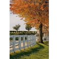 thumbnail image 2 of Jones, Adam 17x24 Gold Ornate Wood Framed with Double Matting Museum Art Print Titled - White fences-Keeneland race track-Lexington-Kentucky, 2 of 4