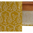 thumbnail image 5 of Vargottam Sustainable Cotton Table Runner Textured Twill Fabric Elegant Leaves Pattern 14 Inch Wide Washable Runner for Dining, Console, Coffee Tables, 5 of 6