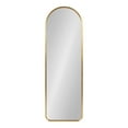 thumbnail image 6 of Kate and Laurel Caskill Mid-Century Arched Full-Length Wall Mirror, 16 x 48, Gold, Decorative Large Modern Arch Mirror for Wall Display with Slim Frame and Stunning Finish, 6 of 8