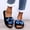 Black, variant on uublik Womens Fuzzy Slippers Indoor Home Slippers House Slippers Open-Toe Breathable Winter Indoor Slippers, White