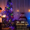 thumbnail image 2 of TRAHOO-Christmas Lights, 100FT 300 LED String Lights with 8 Modes Timer Connectable Waterproof Plug-in Fairy Lights for Home, Garden, Party, Holiday, Tree, Christmas Decorations (Multicolor), 2 of 4