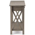 thumbnail image 4 of Allora Transitional Console Table in Farmhouse Gray Stain, 4 of 6