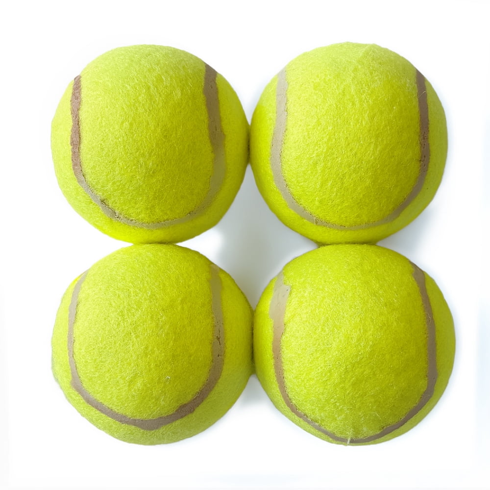 Tennis Balls, Pack of 4 by Atomica