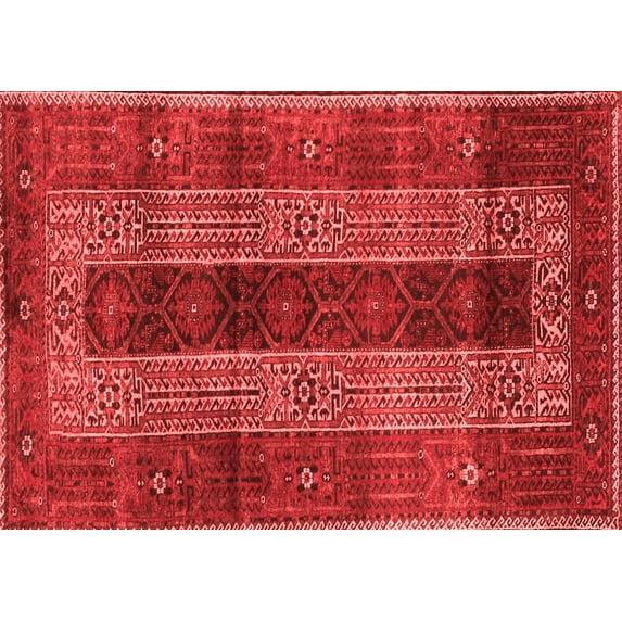 Ahgly Company Indoor Rectangle Persian Red Traditional Area Rugs, 2' x 4'
