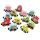 thumbnail image 3 of Colorido Educativo Madera Animal Rompecabezas Tren Coches Sunnimix Coches de tren de motores de madera, 3 of 8