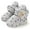 05 Light Grey, variant on Baby Booties Newborn Boys Girls Fleece Boots Non Slip Grippers Stay On Slipper Socks Infant First Walker Winter Warm Crib Shoes