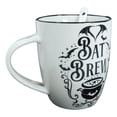 thumbnail image 3 of Wicca Occult Magic Bat Brew Spell Cauldron Porcelain Coffee Mug And Spoon Set, 3 of 7